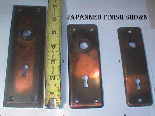 Antique Hardware, Door Knob Backplates
