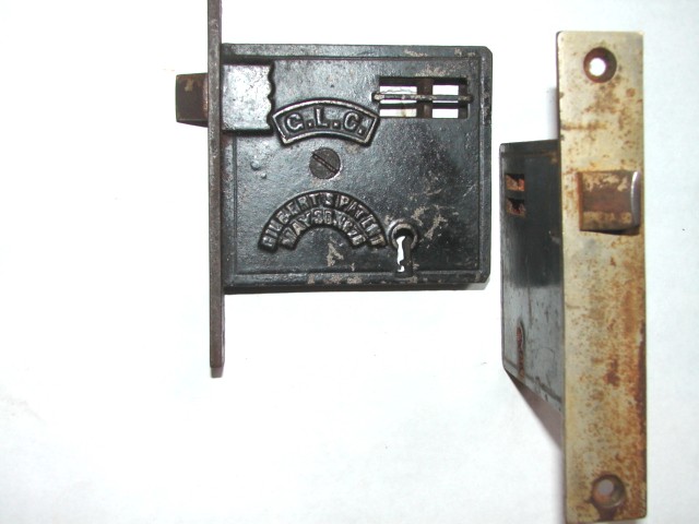 Gilberts Patent Chicago Lock Door Knobs