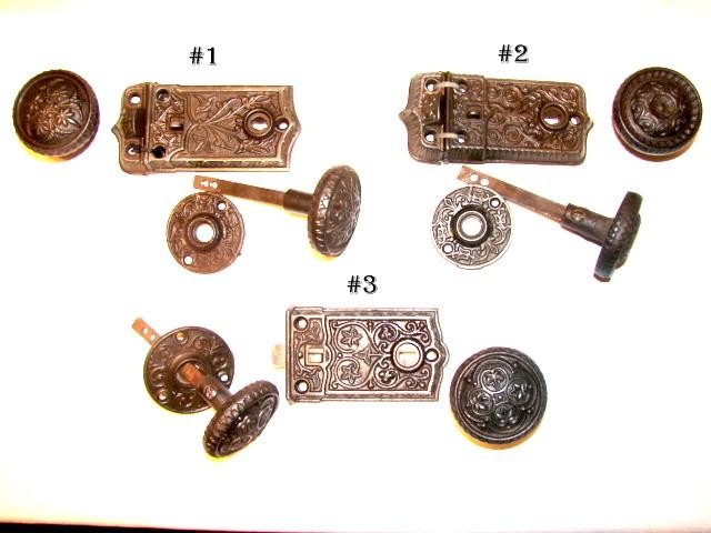 Early Fancy Door Rim Locks