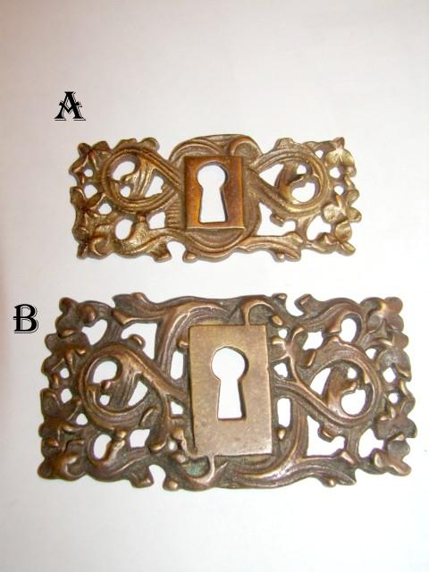 ANTIQUE RESTORATION HARDWARE AT ROBINSONS ANTIQUES ESCUTCHEONS