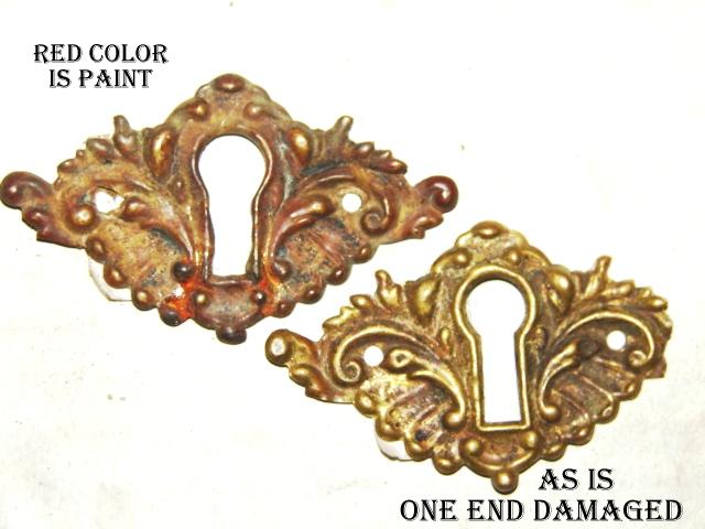 Antique Stamped Escutcheons