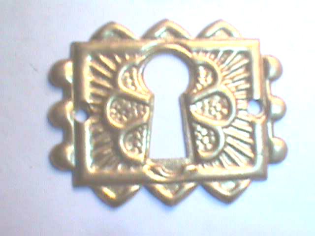 Antique Stamped Escutcheons