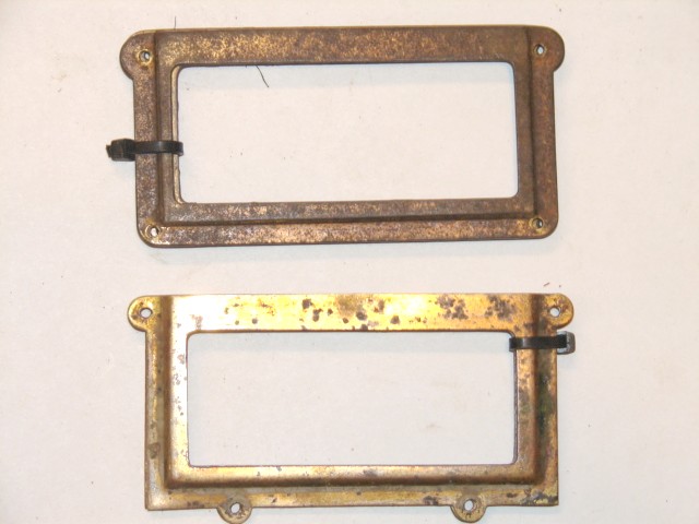 Antique Restoration Hardware, File Card Holder