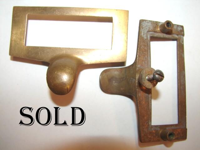 Antique Restoration Hardware, File Card Holder