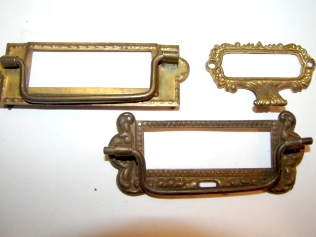 Antique Restoration Hardware, File Card Holder