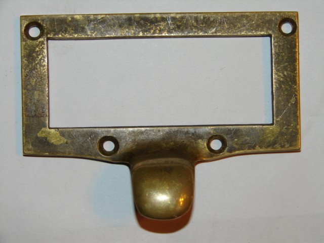 Antique Restoration Hardware, File Card Holder