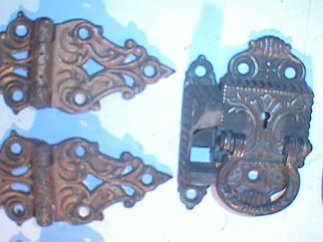  Antique Restoration Hardware, Ice Box Hardware