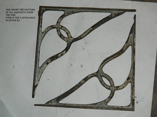  Antique Restoration Hardware, Shelf Bracket