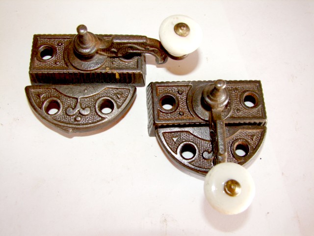 Antique Restoration Hardware, Antique Window Hardware