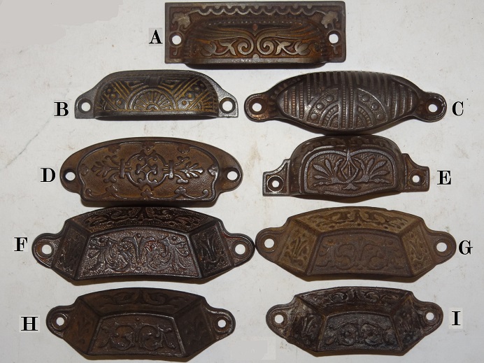 Antique Hardware, Restoration Hardware, Drawer Pulls