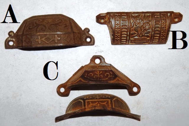 Antique Hardware, Restoration Hardware, Drawer Pulls