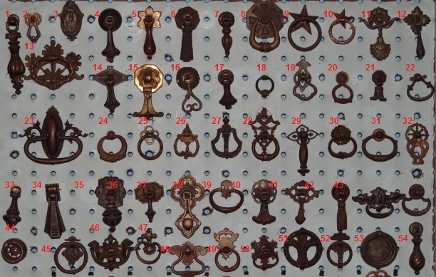 Antique Hardware, Restoration Hardware, Drawer Pulls