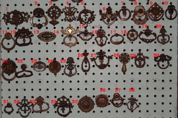 Antique Hardware, Restoration Hardware, Drawer Pulls