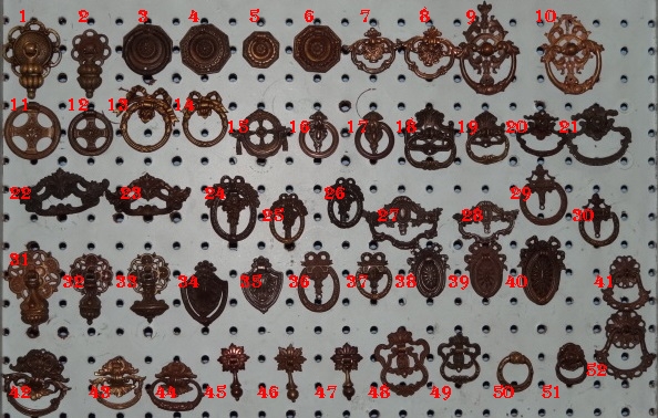 Antique Hardware, Restoration Hardware, Drawer Pulls