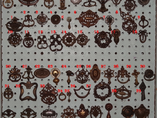 Antique Hardware, Restoration Hardware, Drawer Pulls