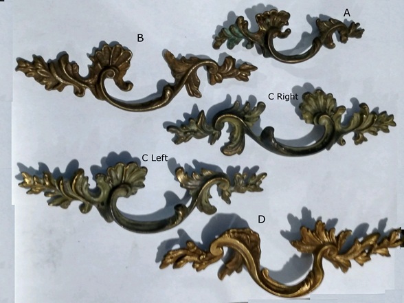Antique Hardware, Restoration Hardware, Drawer Pulls