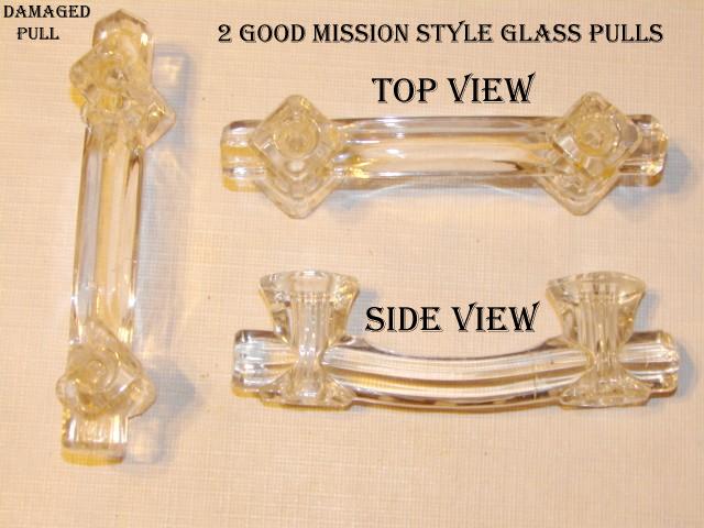 Antique Restoration Hardware, Glass Pull