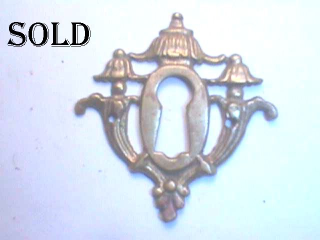 ANTIQUE RESTORATION HARDWARE AT ROBINSONS ANTIQUES ESCUTCHEONS