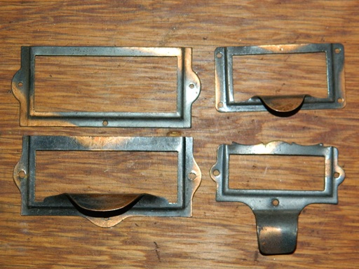 Antique Restoration Hardware, File Card Holder
