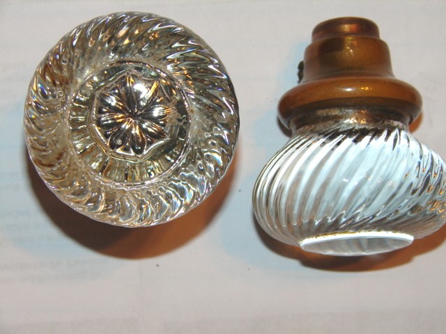Antique Restoration Hardware, Glass Door Knob