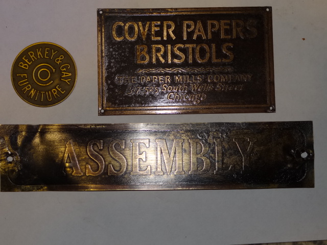  Antique Restoration Hardware, Label