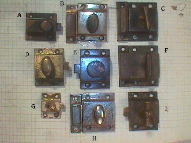 Antique Hardware, Restoration Hardware, Cupboard Latch