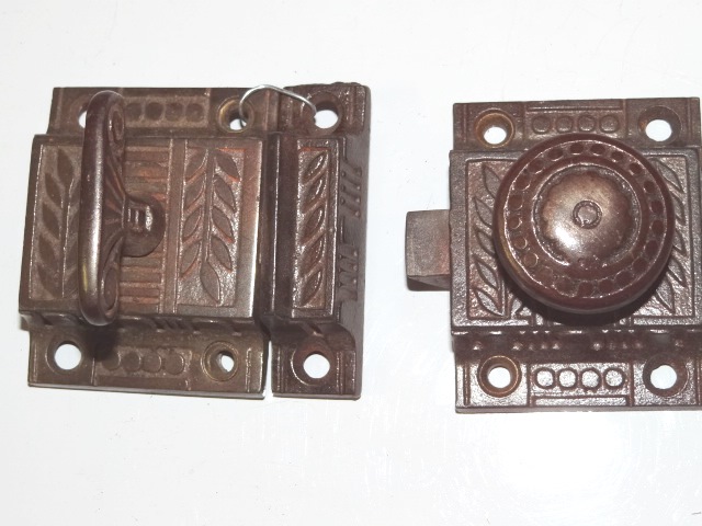 Antique Hardware, Restoration Hardware, Cupboard Latch