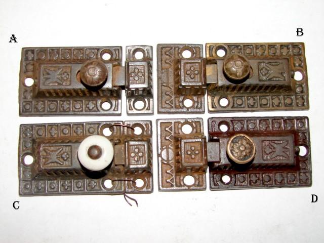  Antique Restoration Hardware, Cupboard Latch
